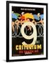 Advertisement for the 9th 'Criterium Du Dauphine Libere' Cycling Race of 1955-null-Framed Giclee Print