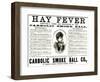 Advertisement for the 'Carbolic Smoke Ball Co.', 1892-null-Framed Giclee Print