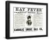 Advertisement for the 'Carbolic Smoke Ball Co.', 1892-null-Framed Giclee Print