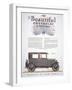 Advertisement for the Chevrolet Motor Company, 1927-null-Framed Giclee Print