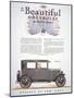Advertisement for the Chevrolet Motor Company, 1927-null-Mounted Giclee Print