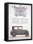 Advertisement for the Chevrolet Motor Company, 1927-null-Framed Stretched Canvas