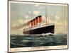 Advertisement for the Cunard Line, C.1908 (Colour Litho)-Fred Pansing-Mounted Giclee Print
