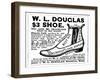 Advertisement for the Douglas $3.00 Men's Shoe, 1887-null-Framed Giclee Print