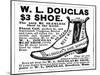 Advertisement for the Douglas $3.00 Men's Shoe, 1887-null-Mounted Giclee Print