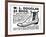 Advertisement for the Douglas $3.00 Men's Shoe, 1887-null-Framed Giclee Print