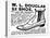 Advertisement for the Douglas $3.00 Men's Shoe, 1887-null-Stretched Canvas