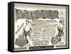 Advertisement for 'The Electropathic Belt', 1890s-null-Framed Stretched Canvas