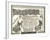 Advertisement for 'The Electropathic Belt', 1890s-null-Framed Giclee Print