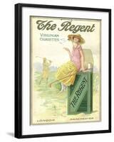 Advertisement for the English Cigarettes: the Regent-null-Framed Giclee Print