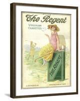 Advertisement for the English Cigarettes: the Regent-null-Framed Giclee Print