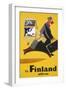 Advertisement for the Finnish Tourist Association-null-Framed Art Print