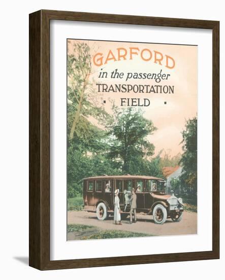 Advertisement for the Garford Motor Truck Company, C.1925-null-Framed Giclee Print