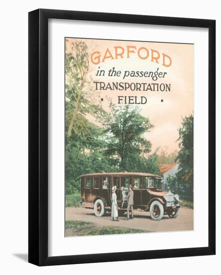 Advertisement for the Garford Motor Truck Company, C.1925-null-Framed Giclee Print