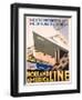 Advertisement for the Holland America Line, c.1932-Hoff-Framed Giclee Print