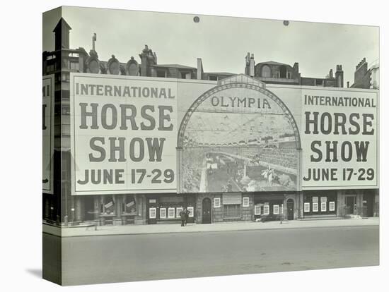 Advertisement for the International Horse Show, 114 Piccadilly, London, 1912-null-Stretched Canvas