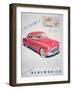 Advertisement for the Oldsmobile Futurmatic, 1948-null-Framed Giclee Print
