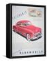 Advertisement for the Oldsmobile Futurmatic, 1948-null-Framed Stretched Canvas
