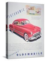 Advertisement for the Oldsmobile Futurmatic, 1948-null-Stretched Canvas