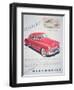 Advertisement for the Oldsmobile Futurmatic, 1948-null-Framed Giclee Print