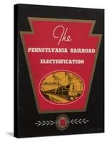 Advertisement for the Pennsylvania Railroad Electrification, C.1936-null-Stretched Canvas