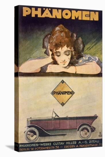 Advertisement for the Phanomen Car, 1907-27-Behrmann-Stretched Canvas