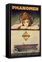 Advertisement for the Phanomen Car, 1907-27-Behrmann-Framed Stretched Canvas