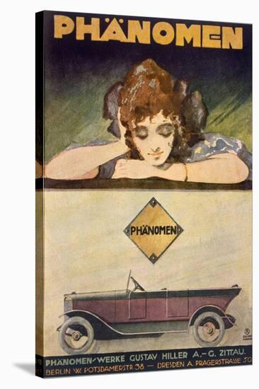 Advertisement for the Phanomen Car, 1907-27-Behrmann-Stretched Canvas