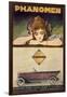 Advertisement for the Phanomen Car, 1907-27-Behrmann-Framed Giclee Print