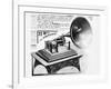 Advertisement for the Phonograph, C.1905 (Engraving) (B/W Photo)-French-Framed Giclee Print