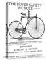 Advertisement for the Rover Safety Bicycle, 1885-null-Stretched Canvas