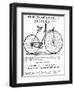 Advertisement for the Rover Safety Bicycle, 1885-null-Framed Photographic Print