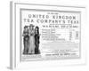 Advertisement for the United Kingdom Tea Company, 1890-null-Framed Giclee Print