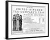 Advertisement for the United Kingdom Tea Company, 1890-null-Framed Giclee Print