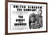 Advertisement for the United Kingdom Tea Company Ltd-null-Framed Premium Giclee Print