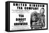 Advertisement for the United Kingdom Tea Company Ltd-null-Framed Stretched Canvas