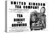 Advertisement for the United Kingdom Tea Company Ltd-null-Stretched Canvas