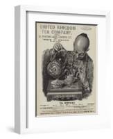 Advertisement for the United Kingdom Tea Company-null-Framed Giclee Print