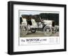 Advertisement for the Winton Automobile, 4-Cylinder Model, with Price List, 1905-null-Framed Premium Giclee Print