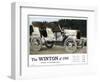 Advertisement for the Winton Automobile, 4-Cylinder Model, with Price List, 1905-null-Framed Premium Giclee Print