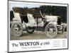 Advertisement for the Winton Automobile, 4-Cylinder Model, with Price List, 1905-null-Mounted Premium Giclee Print
