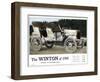 Advertisement for the Winton Automobile, 4-Cylinder Model, with Price List, 1905-null-Framed Giclee Print