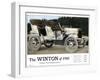 Advertisement for the Winton Automobile, 4-Cylinder Model, with Price List, 1905-null-Framed Giclee Print