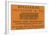 Advertisement for Thurston and Co-null-Framed Giclee Print