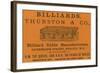 Advertisement for Thurston and Co-null-Framed Giclee Print