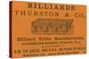 Advertisement for Thurston and Co-null-Stretched Canvas