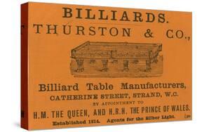 Advertisement for Thurston and Co-null-Stretched Canvas