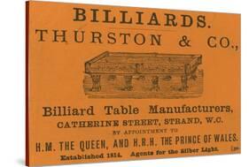 Advertisement for Thurston and Co-null-Stretched Canvas