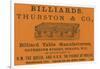 Advertisement for Thurston and Co-null-Framed Giclee Print