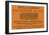 Advertisement for Thurston and Co-null-Framed Giclee Print